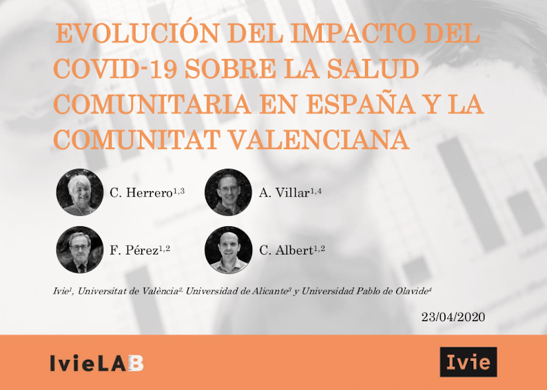 Evolución del impacto del COVID-19 sobre la salud comunitaria en España y la Comunitat Valenciana